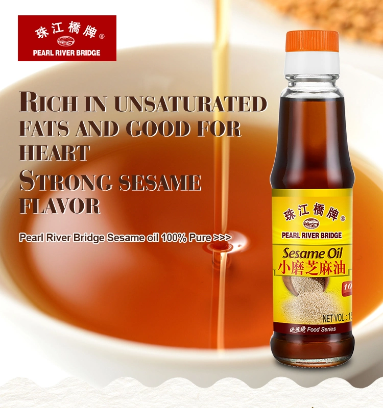 Sesame Oil 100% Pure 150ml Pearl River Bridge Brand No Additive Edible Plant Oil